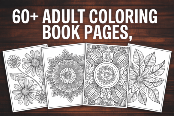 65 Adult Coloring Book for KDP