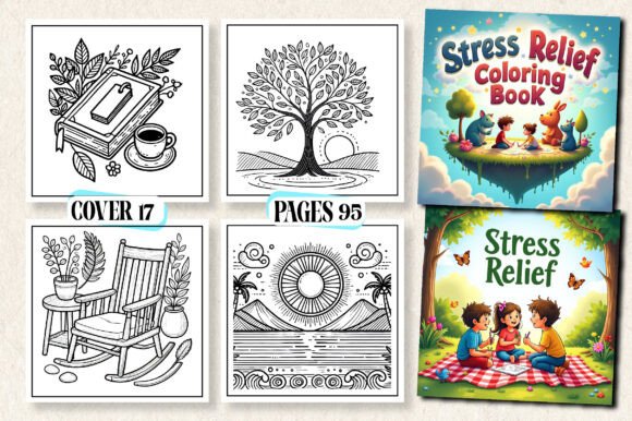 Bold Easy Stress Relief Coloring Book: A Strategic Tool for Mindful Engagement and Productivity
