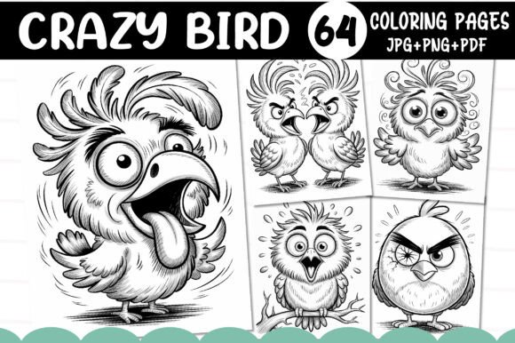 Crazy Bird Coloring Adventure Book - KDP: A Professional's Perspective on Creative Resources