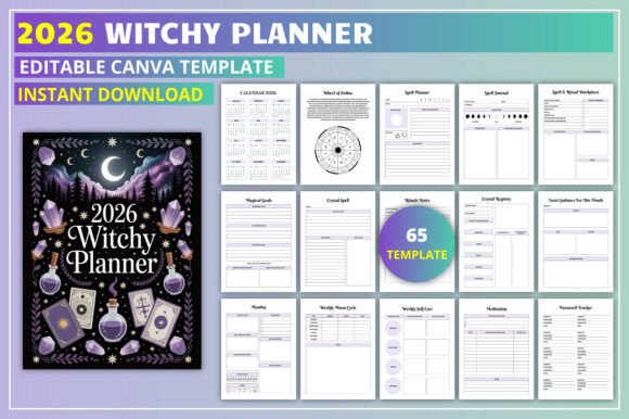 Editable 2026 Witchy Planner: A Practical Guide for Modern Witches and Spiritual Creators