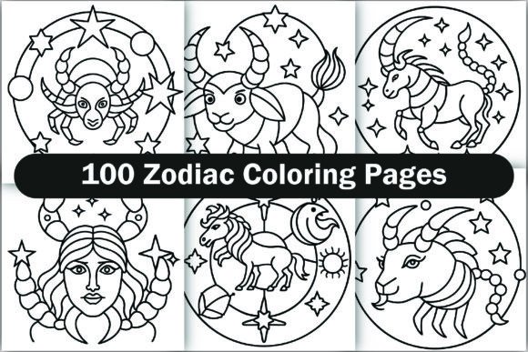 Zodiac Coloring Pages